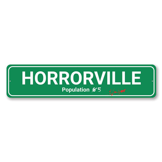 Horrorville Sign - Hidden Gems Novelty