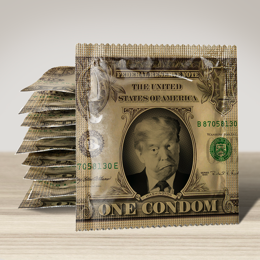 One Condom Donald Trump Novelty Condom
