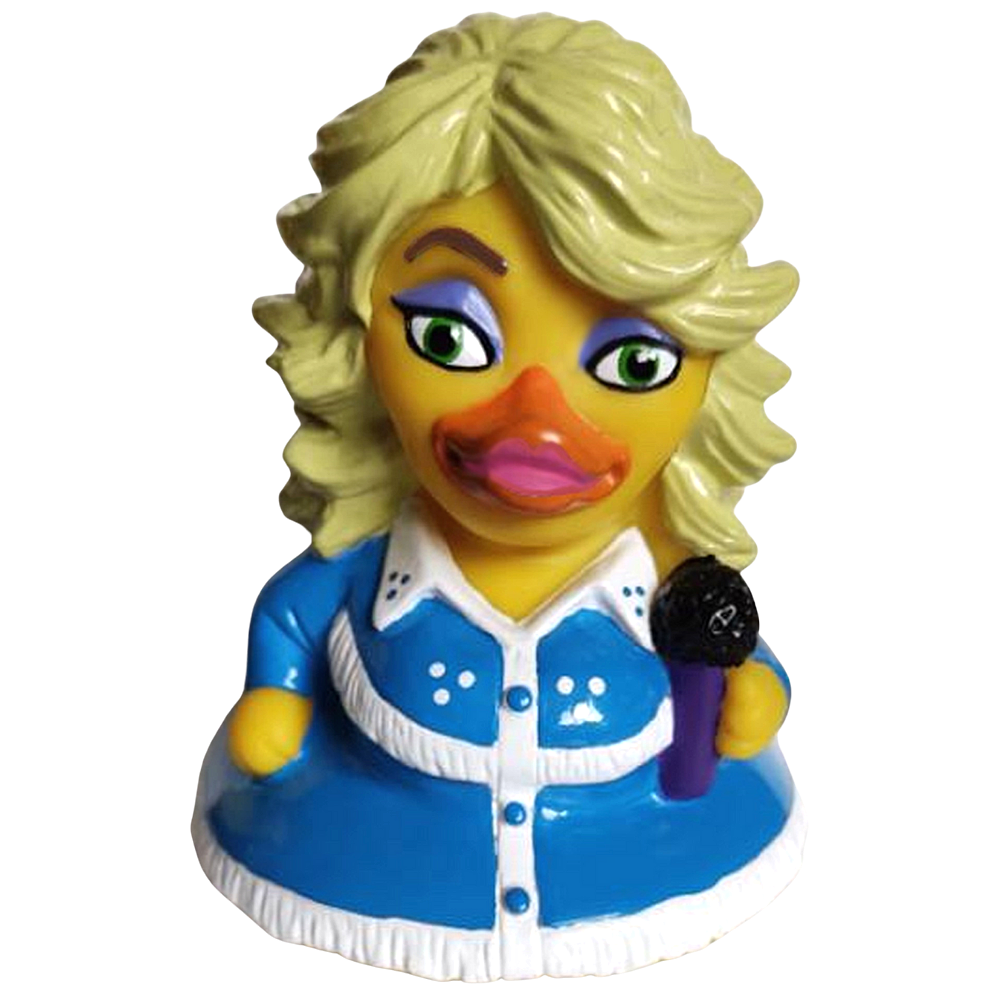 Peckin 9-5 Dolly Parton Rubber Duck - Hidden Gems Novelty