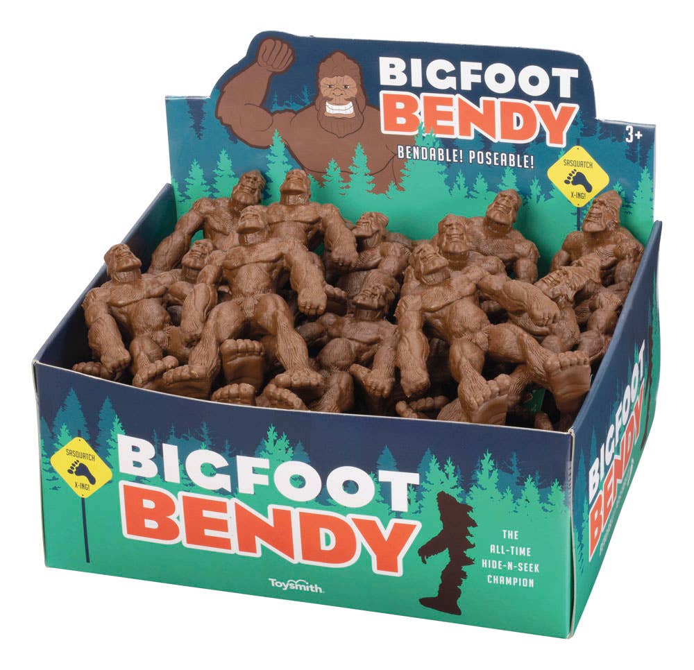 Bigfoot Bendy, Stretchy Toy - Hidden Gems Novelty