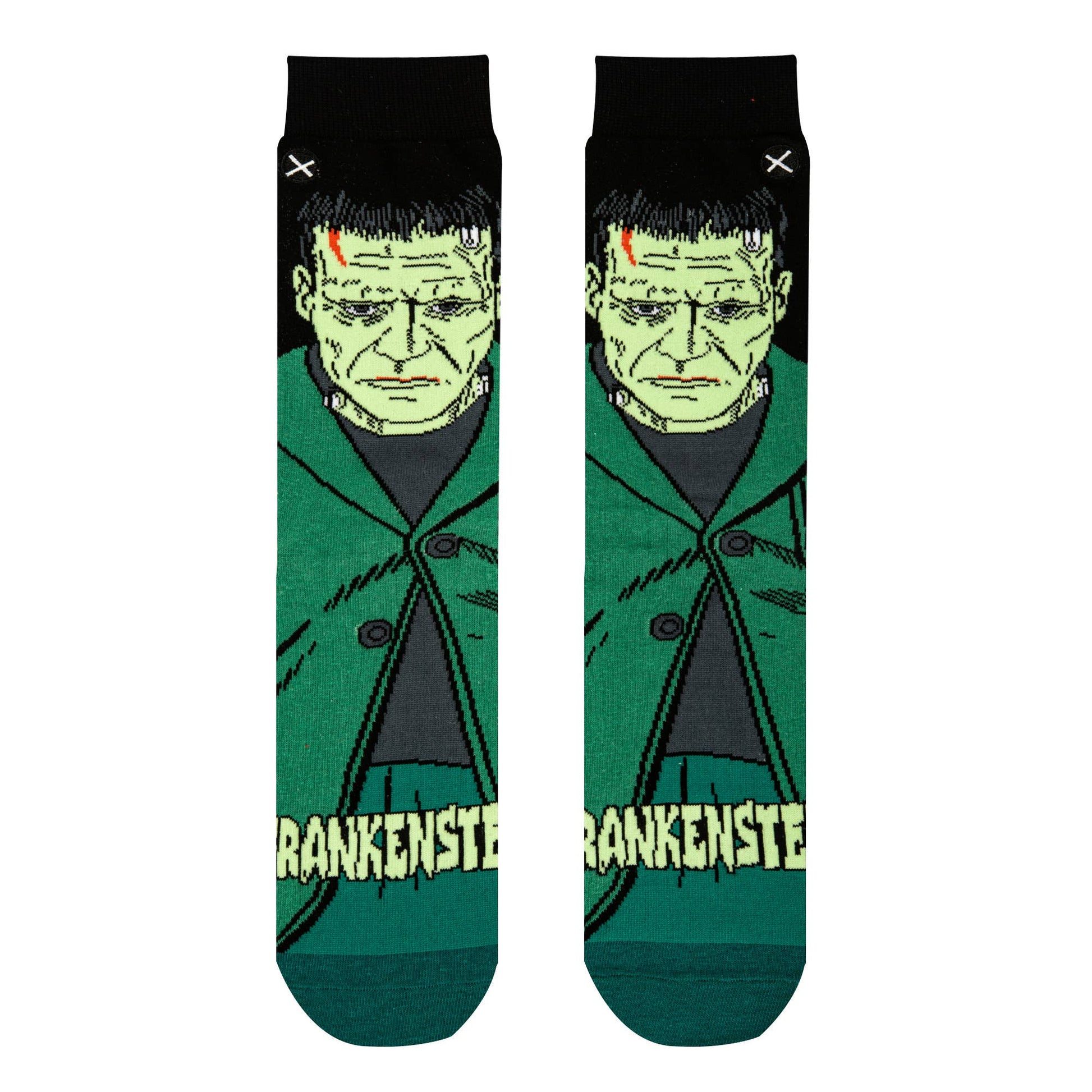 universal monsters socks Frankenstein Universal Monsters Men's Crew Straight Leg Socks