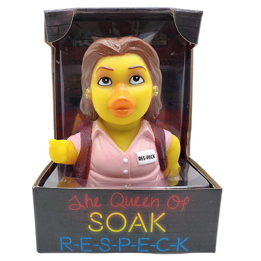 Queen of Soak – R-E-S- PECK Aretha Franklin Parody Rubber Duck