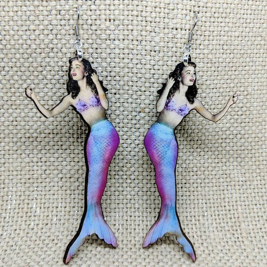 Mermaid Earrings - supermanstuff.com