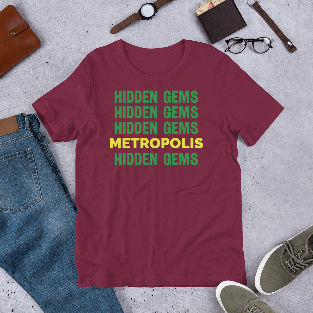 Hidden Gems Repeat Metropolis Unisex shirt